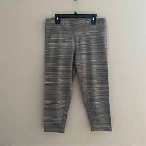 Garage Grey Striped Leggings